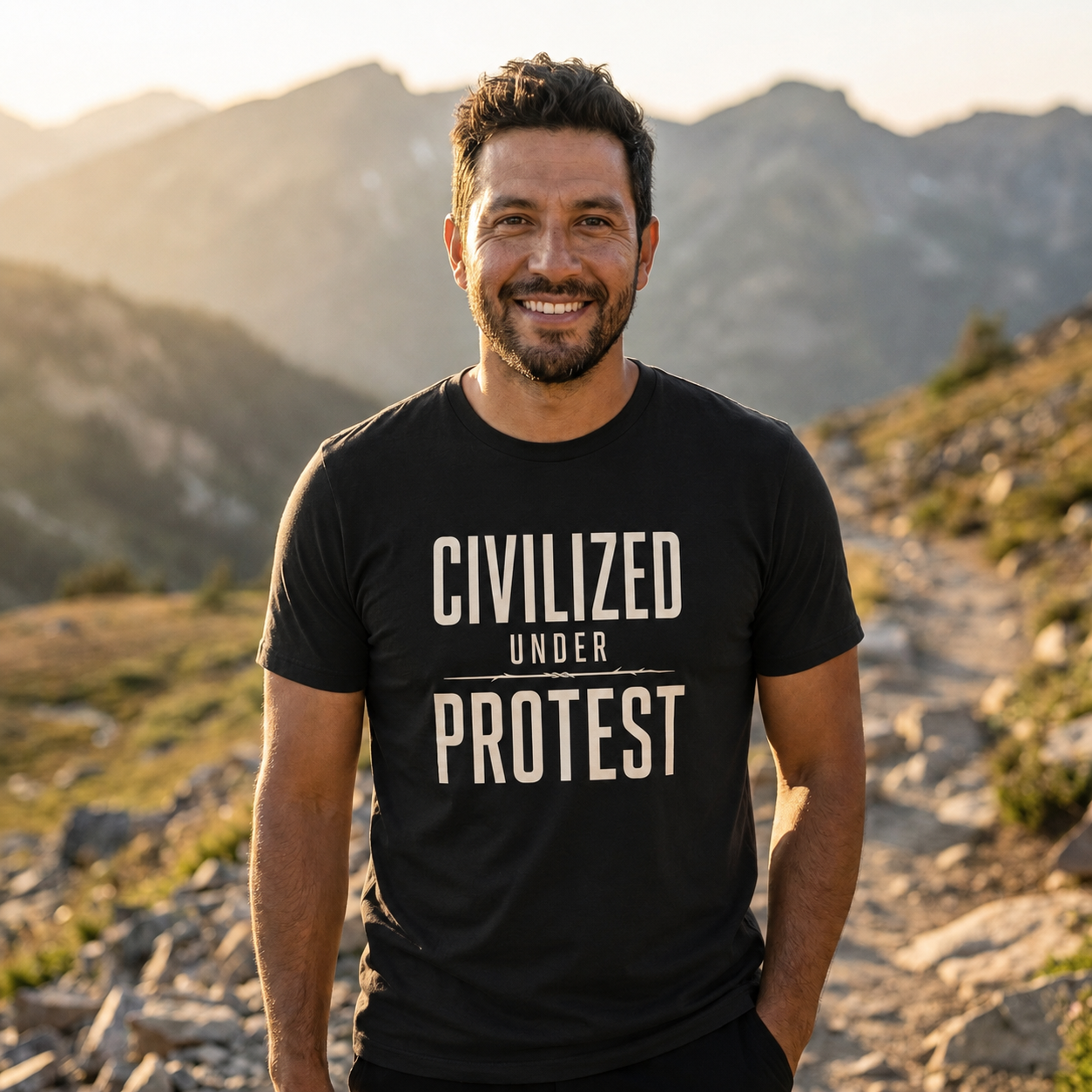 Civilized Under Protest Unisex T-Shirt